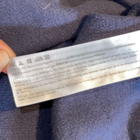 Jack Wills Navy‎ Hoodie Cropped Quarter Zip Women’s Size 10 - Picture 5 of 7